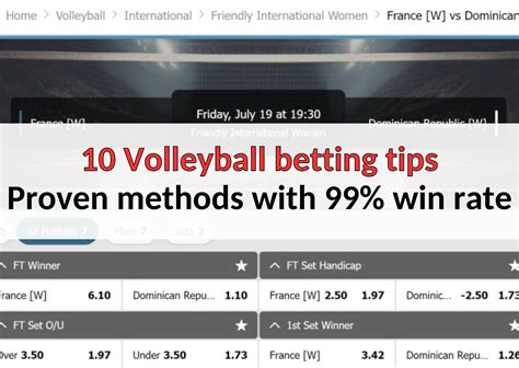 free voleyball betting tips